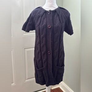 The Limited‎ Long Cardigan Tunic Sweater